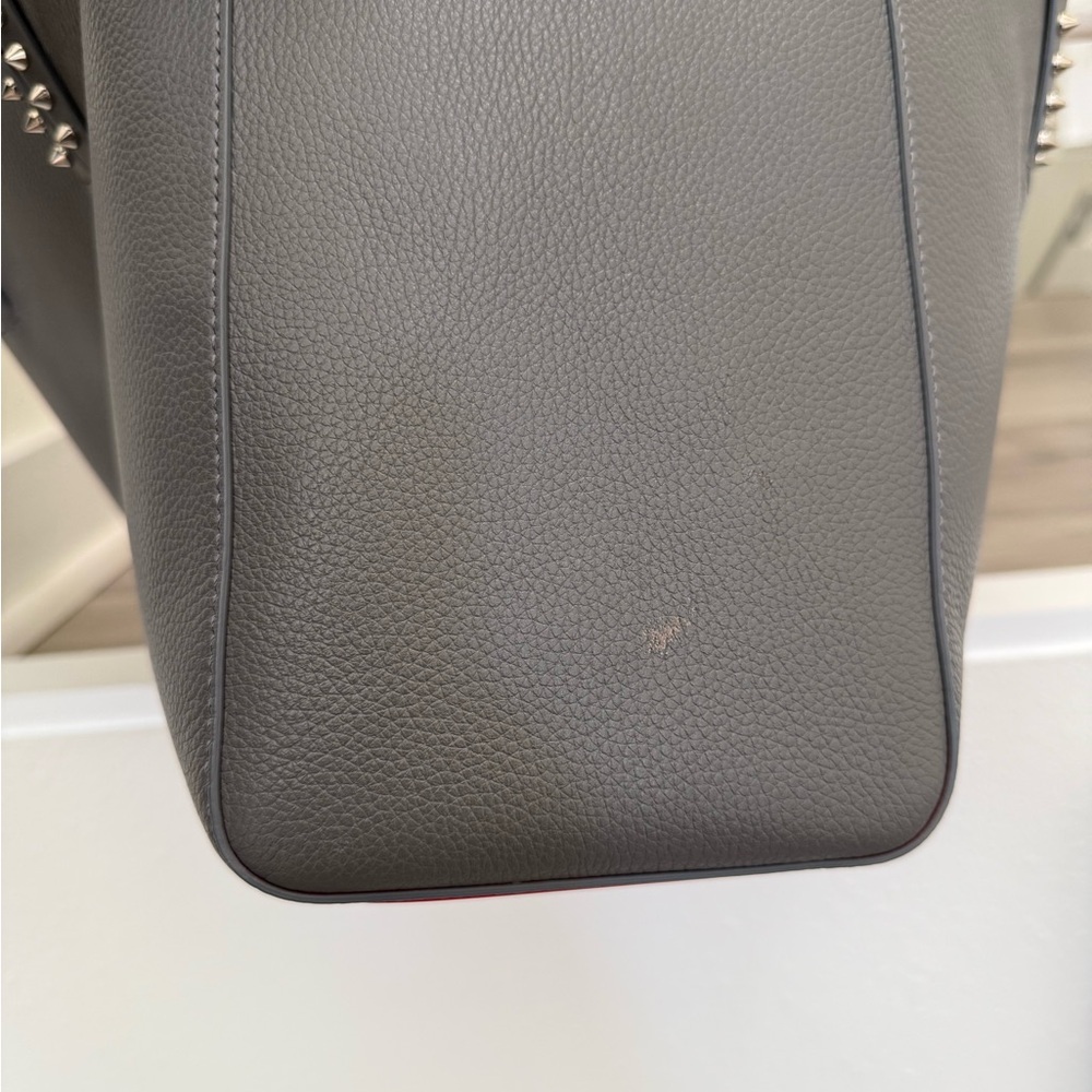 **MINT** Christian Louboutin Cabata Tote *RARE GREY* - Picture 10 of 11